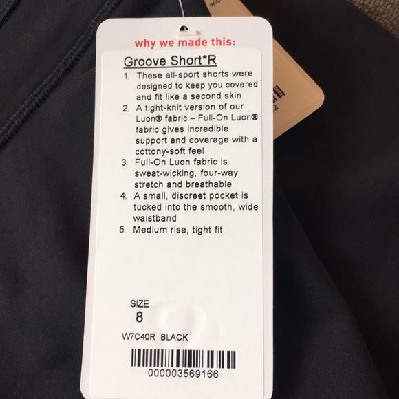 Lululemon Groove Short *Full-On Luon (Reg)
Black - Picture 7 of 8